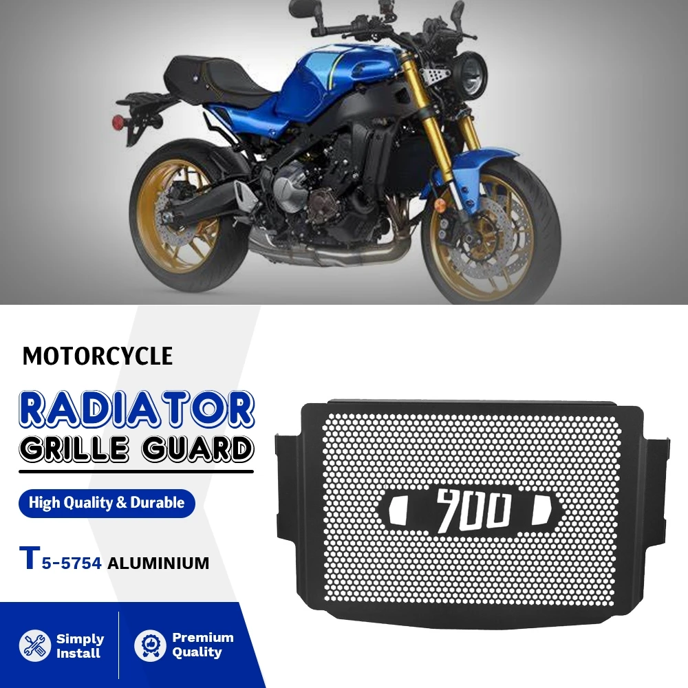 

For Yamaha XSR900 XSR 900 2022-2023-2024 Motorcycle Radiator Grill Cover Motorbike Protector Cover Radiator Cooling Protector