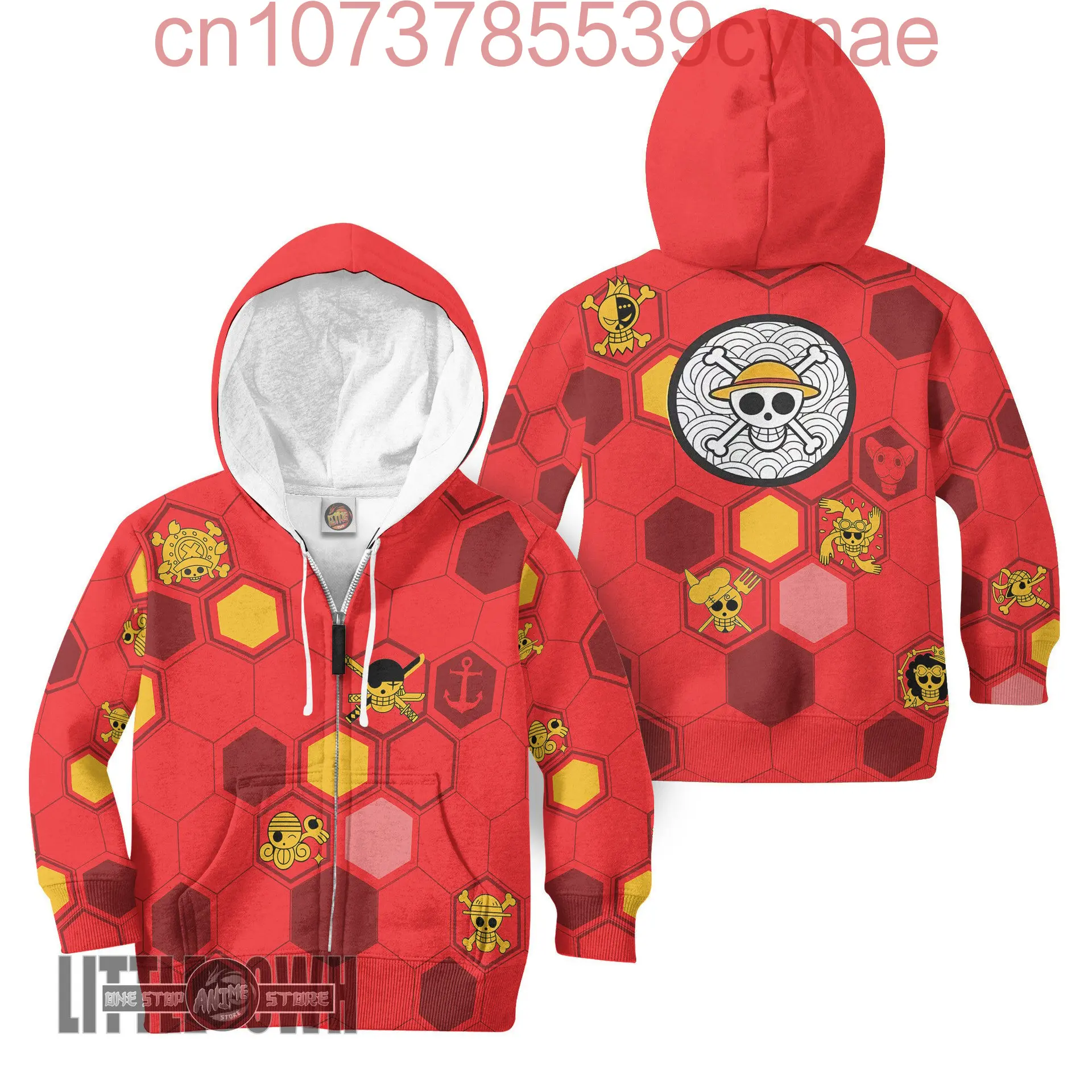 

2025 New Hoodies Sweatshirts One Piece Pattern Baby Boys AndGirls Hooded Clothing Toddler Sweatshirts for Kids Clothes