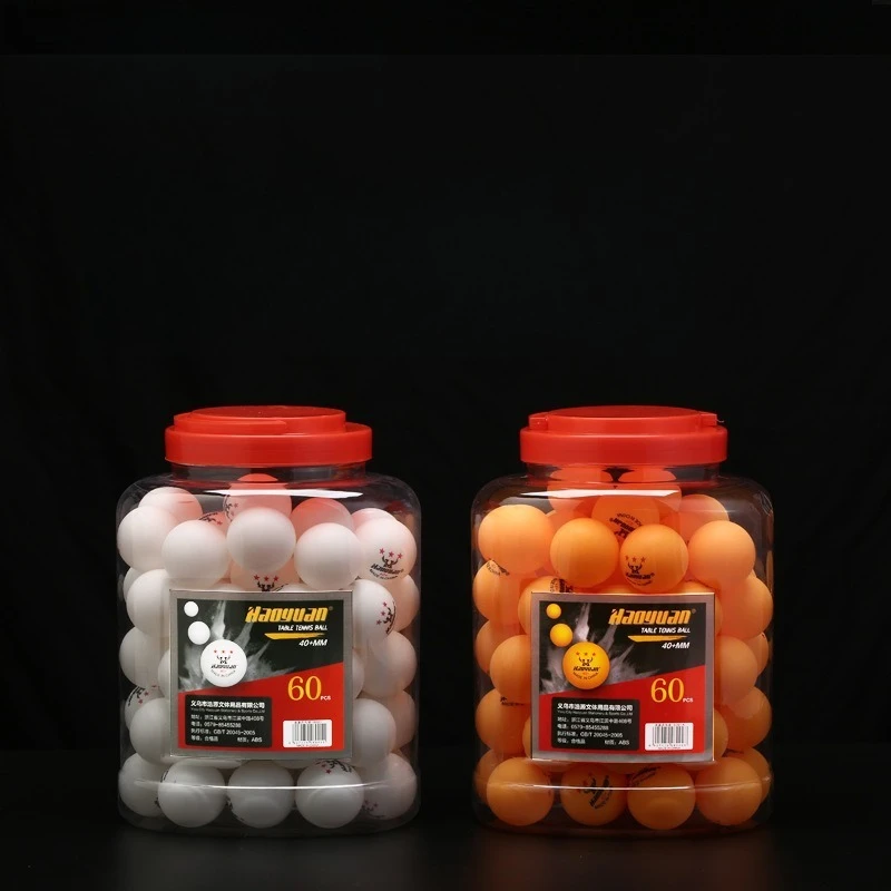 

Набор из 60 пластиковых шариков в ведре, изготовленных из нового материала ABS, подходят для соревновательных тренировок и интенсивной игры.