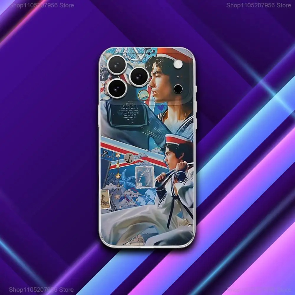 C-Conan Gray Wishbone Untuk iPhone 11,12,15,14,13,17,16,Pro,Plus,E,Max,Air,Mini Magnetic Frosted Cover Phone Case