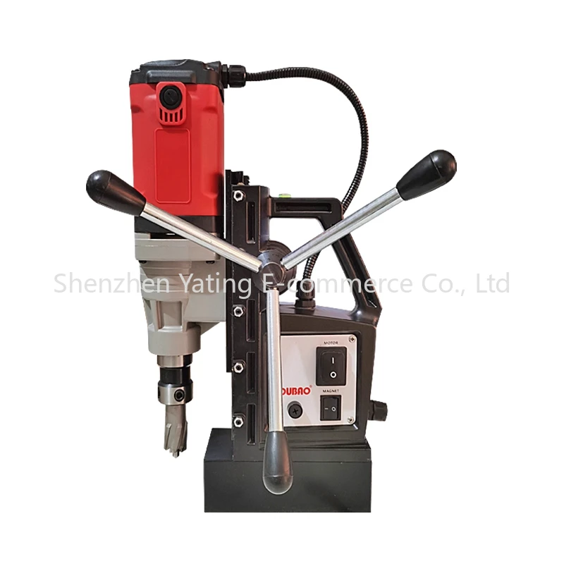 MGT-35 مثقاب مغناطيسي صغير من الدرجة الصناعية، حفر مقعد مغناطيسي، تنظيم سرعة مثقاب حديد الشفط