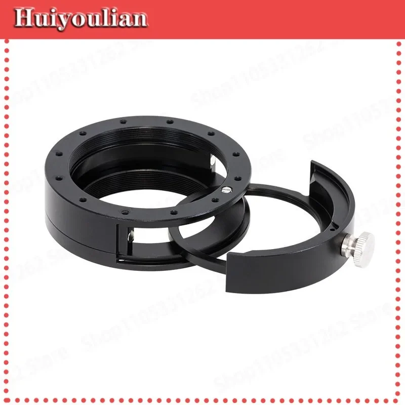 2 Inch Filter Drawer for Astrophotography M42 M54 Thread Anti Light Leak Design Double Magnet