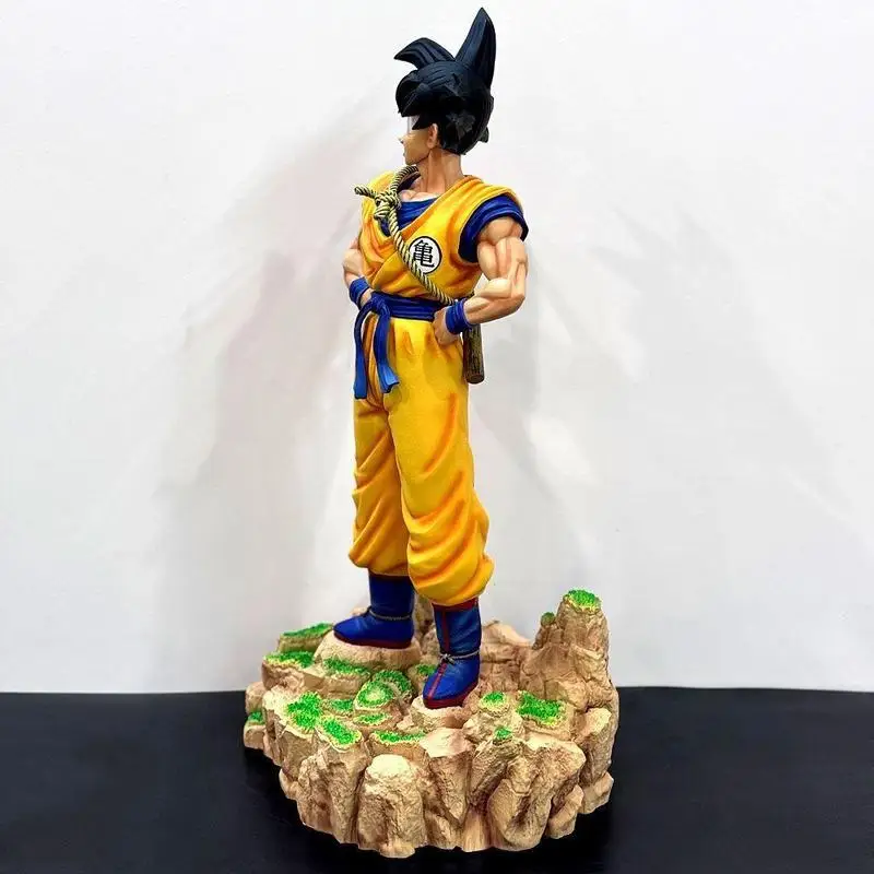 Jt Statue Is About 70cm Dragon Ball Dream Wukong Super Saiyan Action Figures Anime Peripheral Art Play Ornaments Gifts