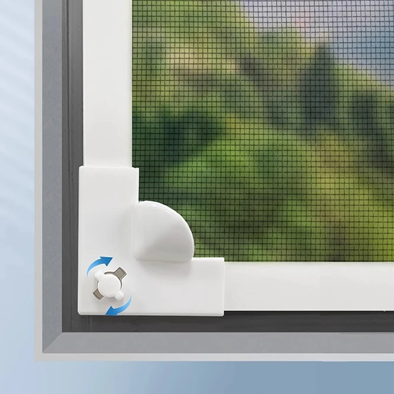 2026 new windproof, magnetic screen window accessories, DIY magnetic strips, PVC strips, summer invisible magnetic，mosquito net