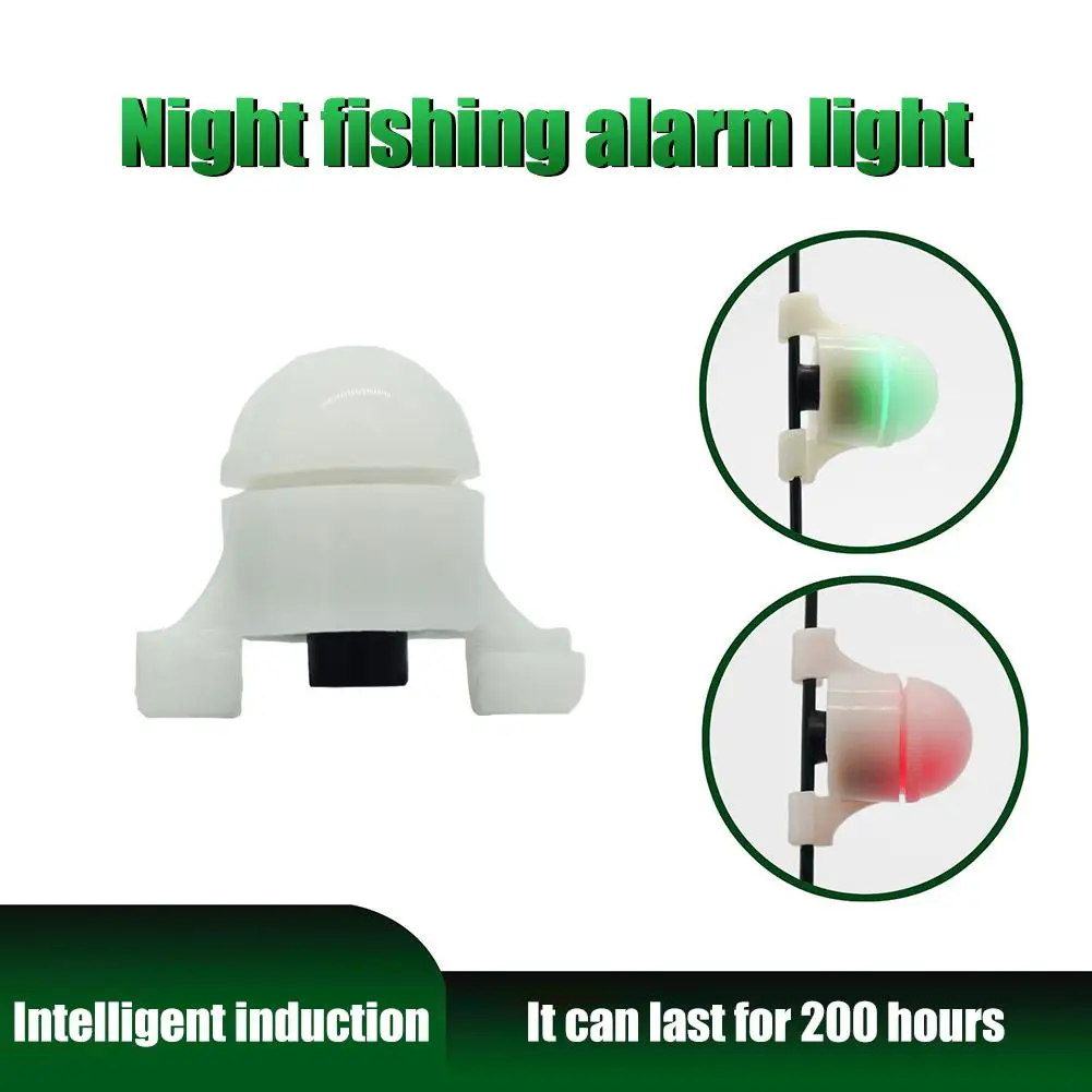 Fishing Alarm Indicator Plastic Sensitive Electronic Alert Indicator Smart Reminder Bite Alarm for Outdoor Daytime Night Fishing