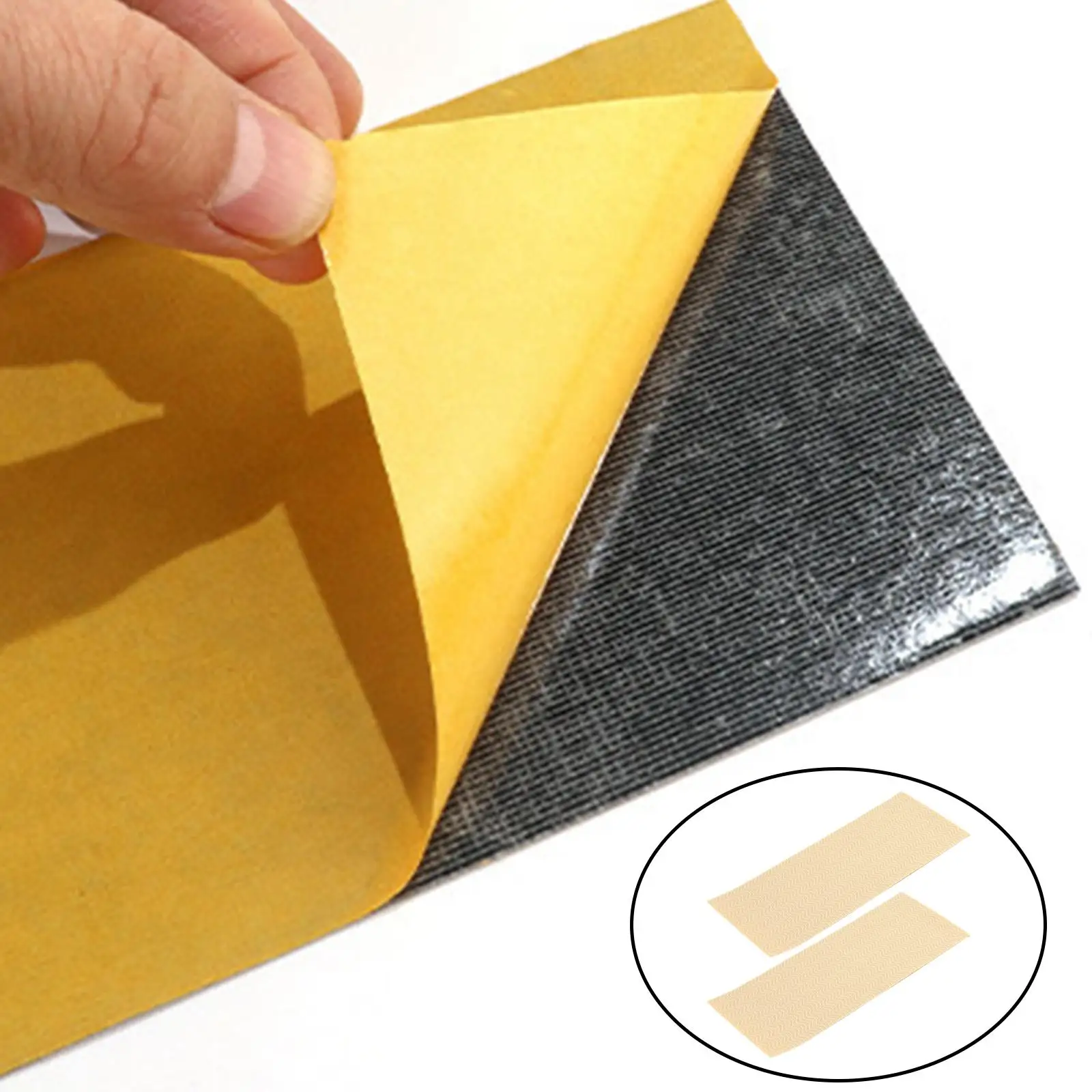 

,Multicolor Self-stick Pads Sole Shoe Bottoms Resistant Shoe Sole Cover for High Heels Sports Apricot, 270x105x1.5mm