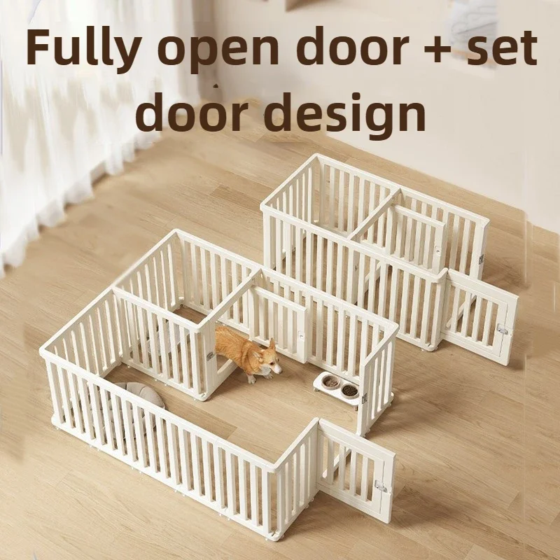 

Interior Household Dog Fence Safety Protection Fence Anti Escape Free Splicing Dog Cage Portable Pet