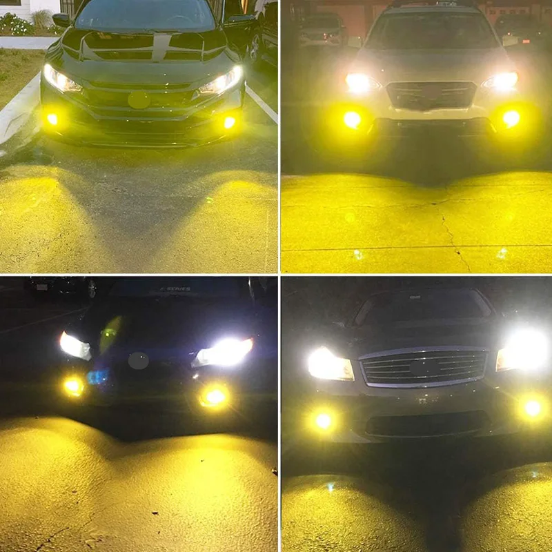 2pcs  Led Car Fog Lamp For Hyundai Santa Fe 2013 2014 2015 2016  Front Fog Light Bulb Canbus