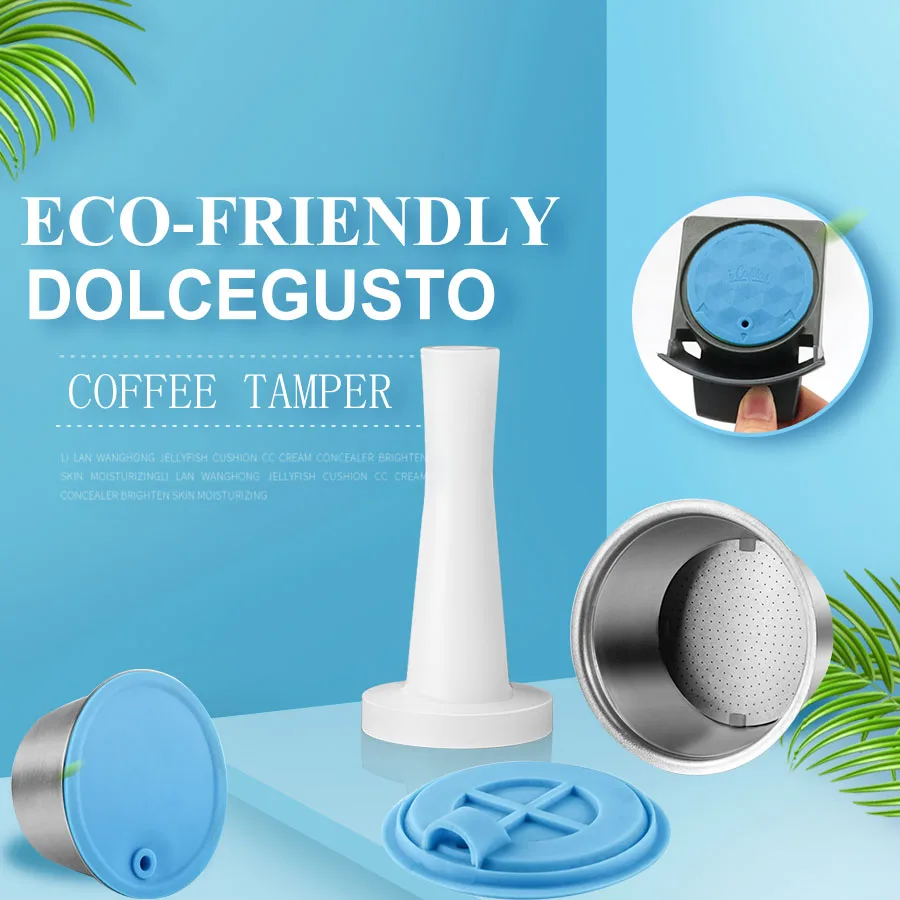 

Многоразовые капсулы для кофемашины Dolce Gusto, из нержавеющей стали