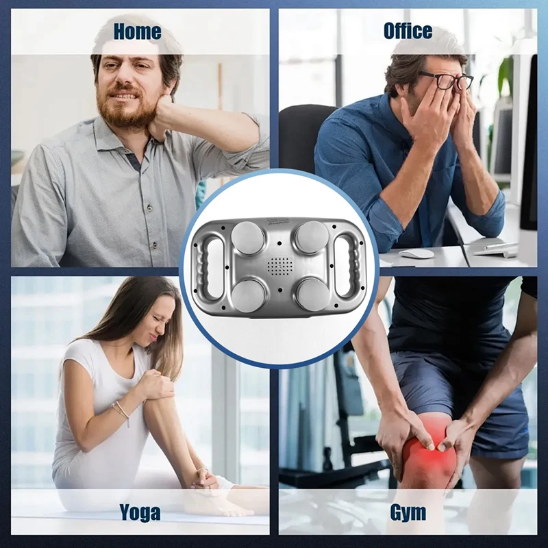 USB-зарядка класса, беспроводная талия, спина, расслабляющий электрический вибрационный массажный инструмент, спортивный массажер, домашний фасциальный аппарат