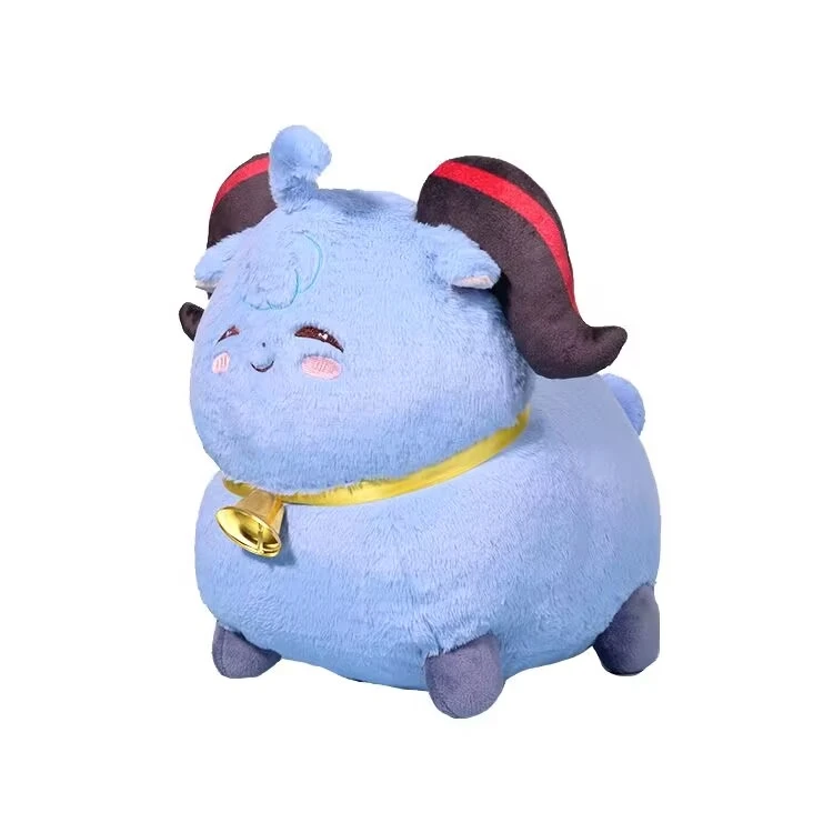 

Anime Genshin Impact Ganyu Cosplay Coconut sheep cute ambitus cotton plush doll cushion Game