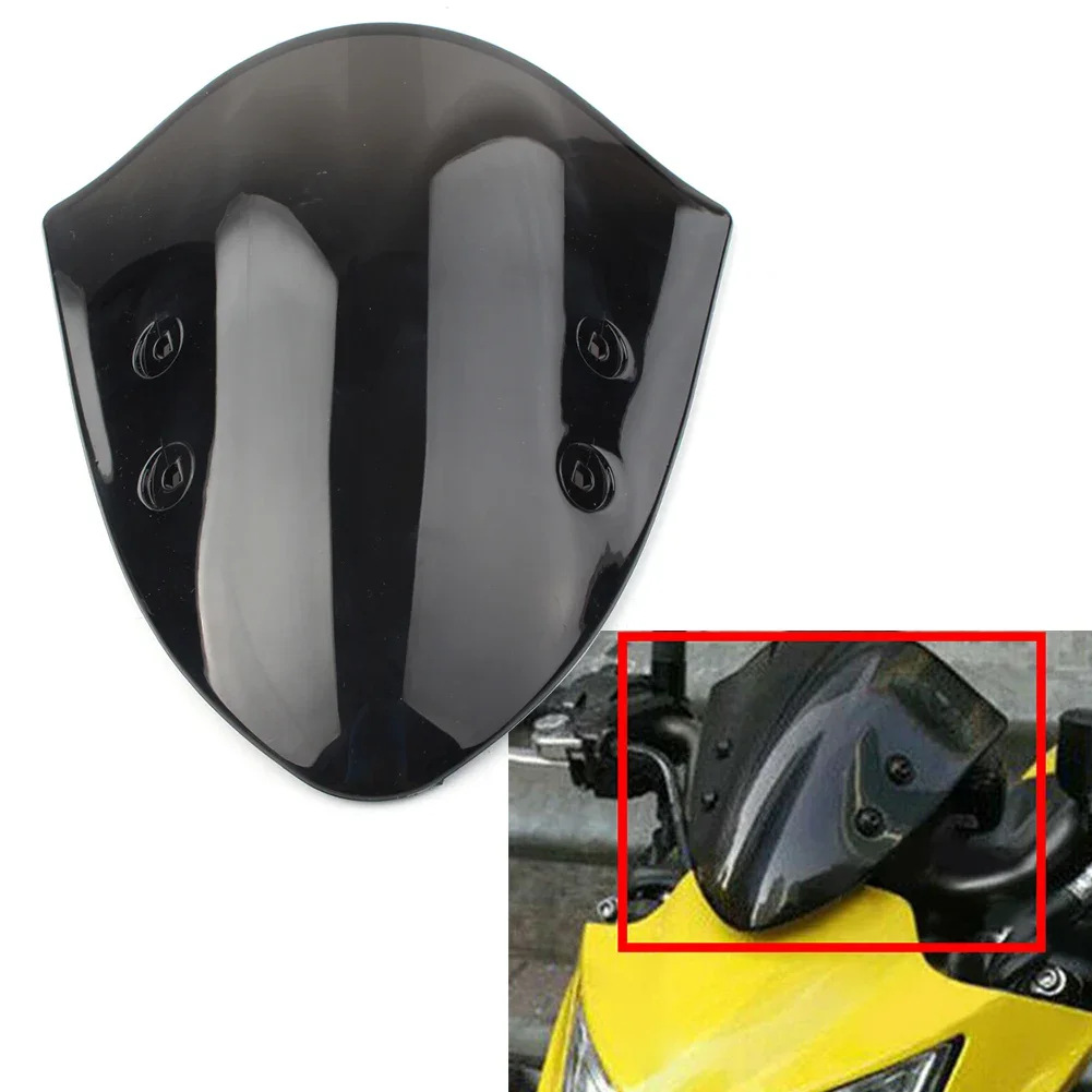 

For Kawasaki ER-6N ER6N 2012 2013 2014 Motorcycle Wind Deflector Windshield Windscreen Visor Black