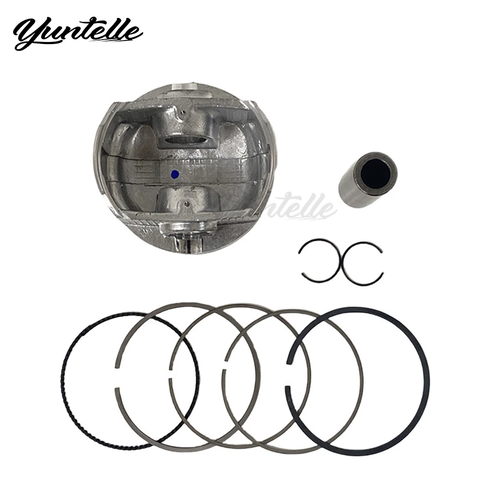 72mm Bore Engine Piston With Ring Kit For Bajaj Pulsar RS200 AS200 NS200 Rouser 200 200cc Bike Motorcycle Accessories Pin 17mm