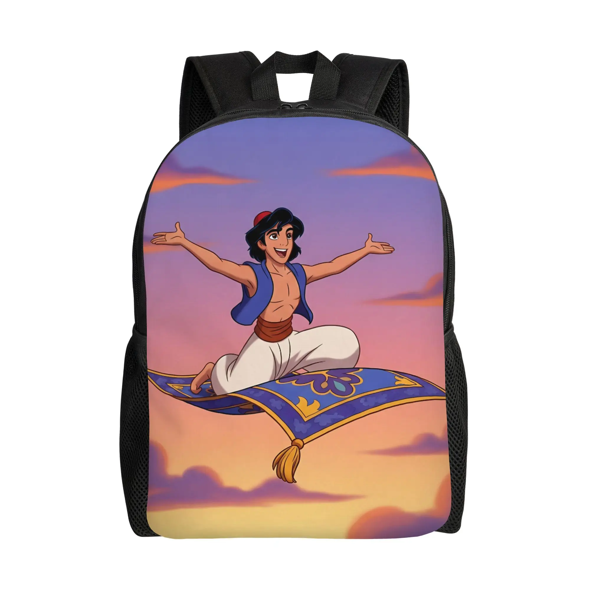 

1Piece Backpack Carpet New School Year Storage Bag For School Aladdin Back To School Gift New Term Starts