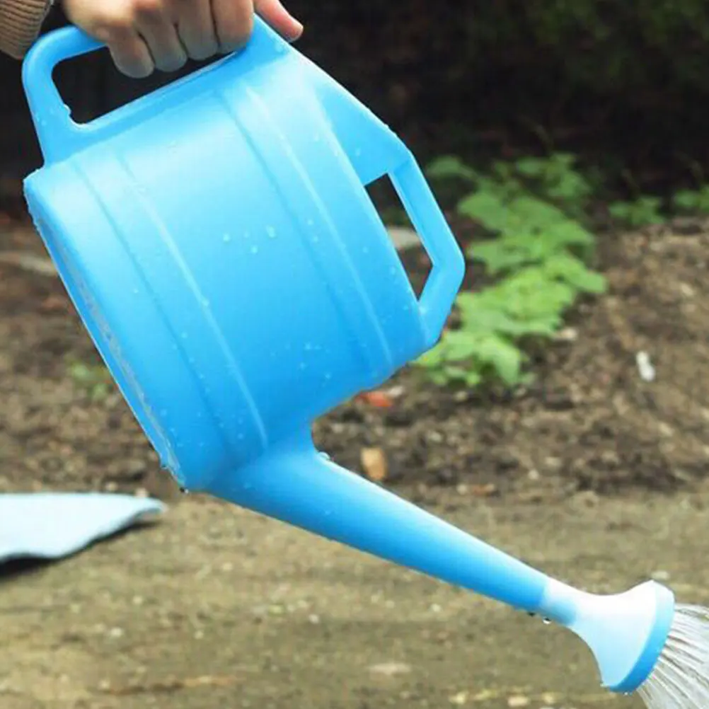 

Long Spout Watering Can Large Capacity Plastic Durable Reliable Garden Indoor Plants Sprayers Flower Kettle Handheld