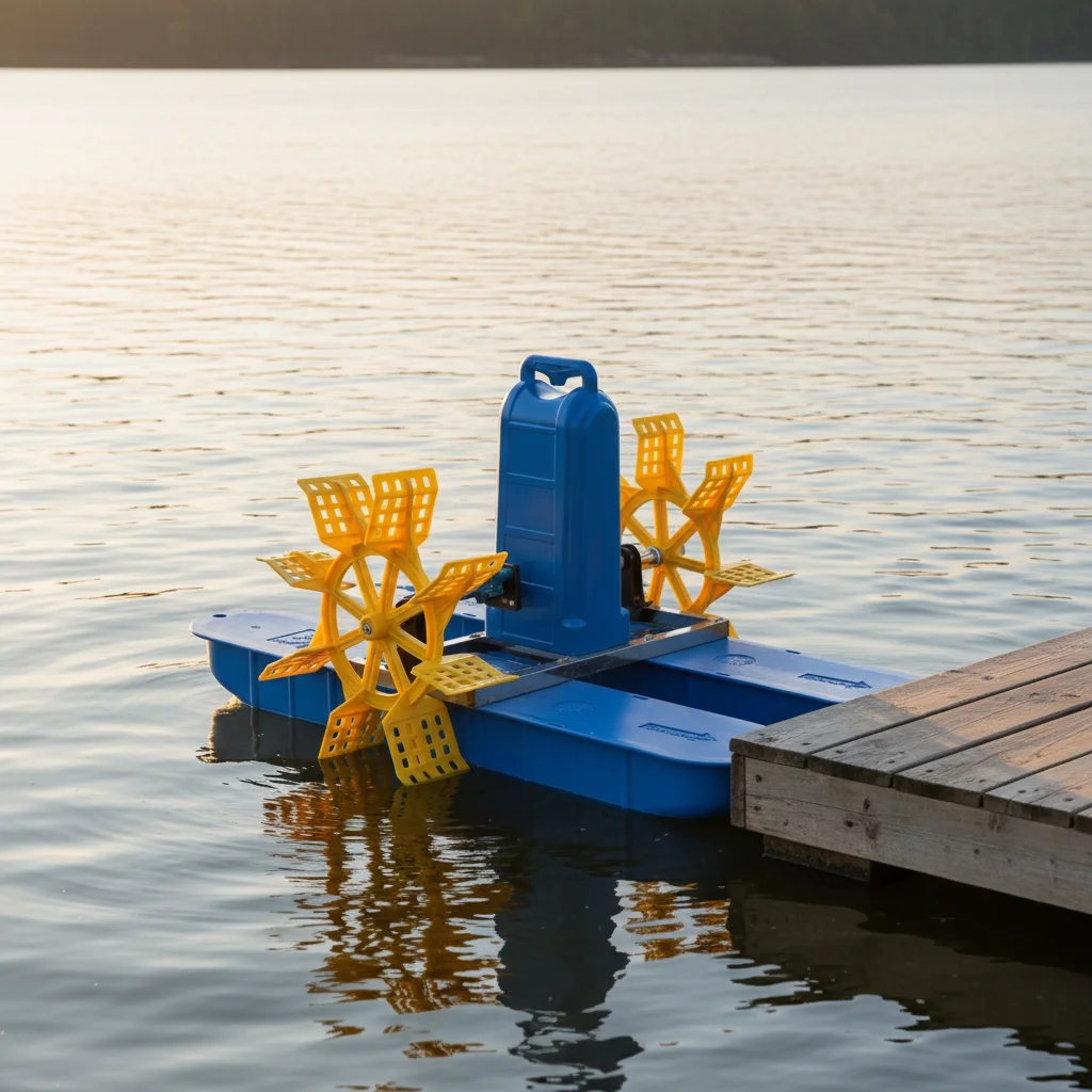 0.75kw Most Popular Energy-saving Efficient Fish & Shrimp Farming Paddle Wheel Aerator with Motor Pump Gearbox