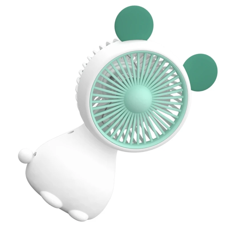 CPDD พัดลมพกพาขนาดเล็ก พัดลม USB น่ารัก เนื้อพลาสติก เหมาะสำหรับใช้งานอากาศร้อน