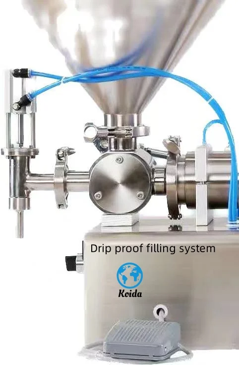 

TLF 10-1000ml Pneumatic Paste Filling Machine Honey Peanut Sesame Paste Oil Consuming Filling Machine