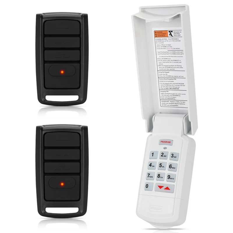 

A73E-For Overhead Garage Door Opener Keypad With For O3T-A Overhead Door Remot, Garage Door Opener Keypad GK-R,315Mhz/390Mhz