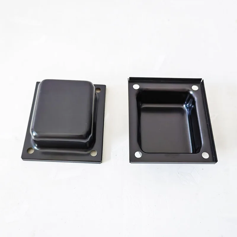 2PCS EI66/76/86/96/105/133 Transformer Cover End Bells Shrouds Iron Side Top Protective Shield Screening Can Accessories