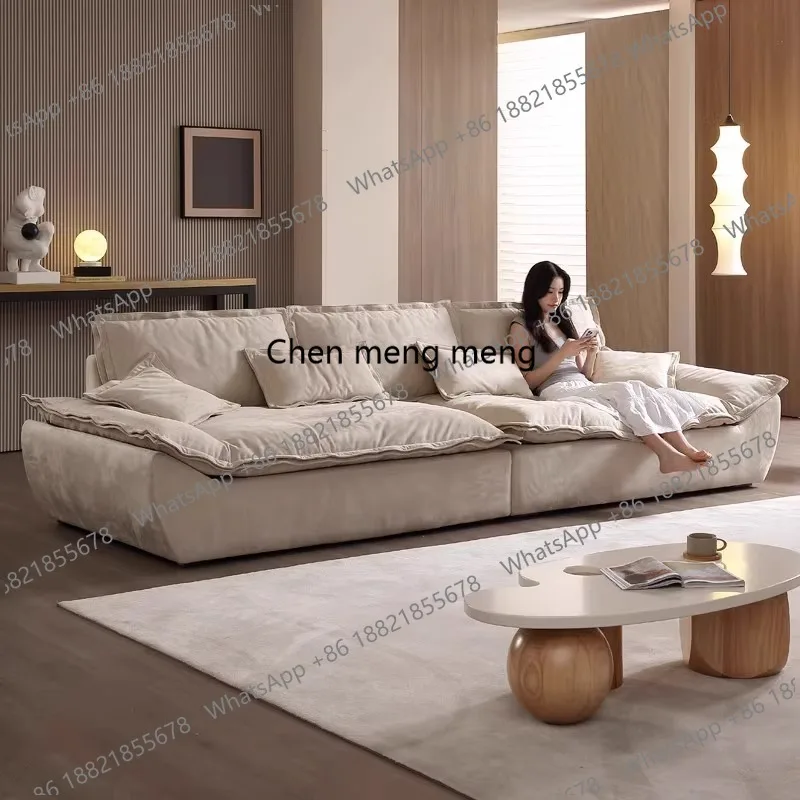 

Sailing sofa modern oversized deep seating living room sofas boneless couch High end comfortable elegant design home furniture