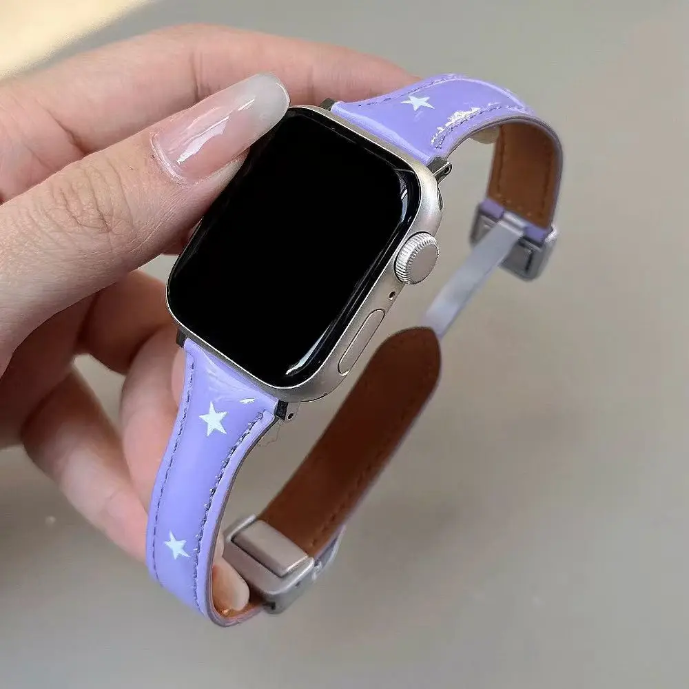 

Ремешок для умных часов, кожаный браслет, ремешок для часов S10 S11, аксессуары для часов, браслеты Five Star Y2K, 42 мм, 46 мм, ремешок для телефона