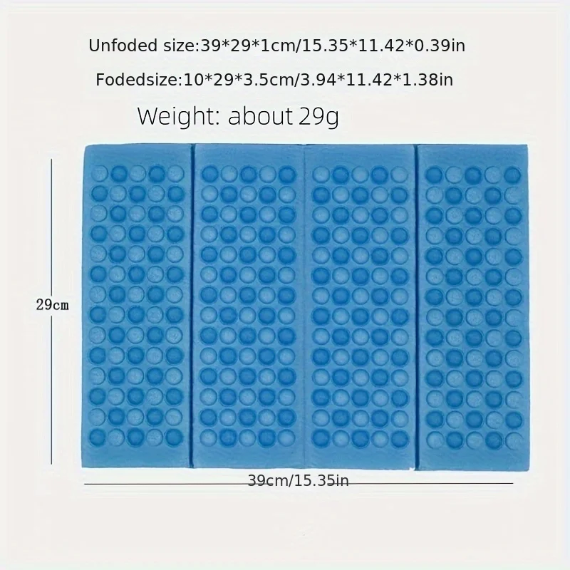 1PC Portable Lightweight MINI Beach Moisture-proof Seat Cushion for Outdoor Picnic Foldable XPE Camping Egg Trough Mat