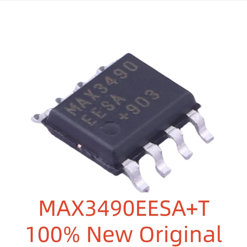 NEW original MAX3490EESA+T Drivers receivers transceivers