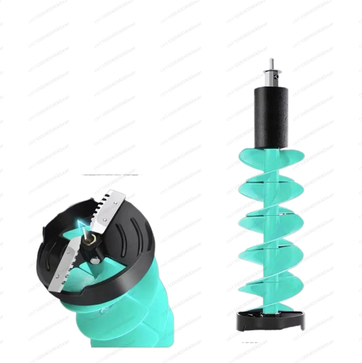 電気冬釣り電気ドリル砕氷アーティファクト-20-センチメートル位置決め電気ドリルナイロン