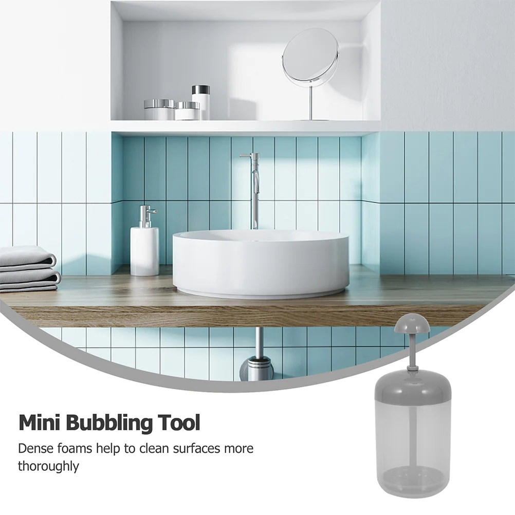 2 Stuks Draagbare Schuimende Cup Gezichtsreiniger Bubble Maker Gemakkelijk Druk Foamer Gezicht Wassen Tool Diepe Porie Reiniging Bubble Apparaat