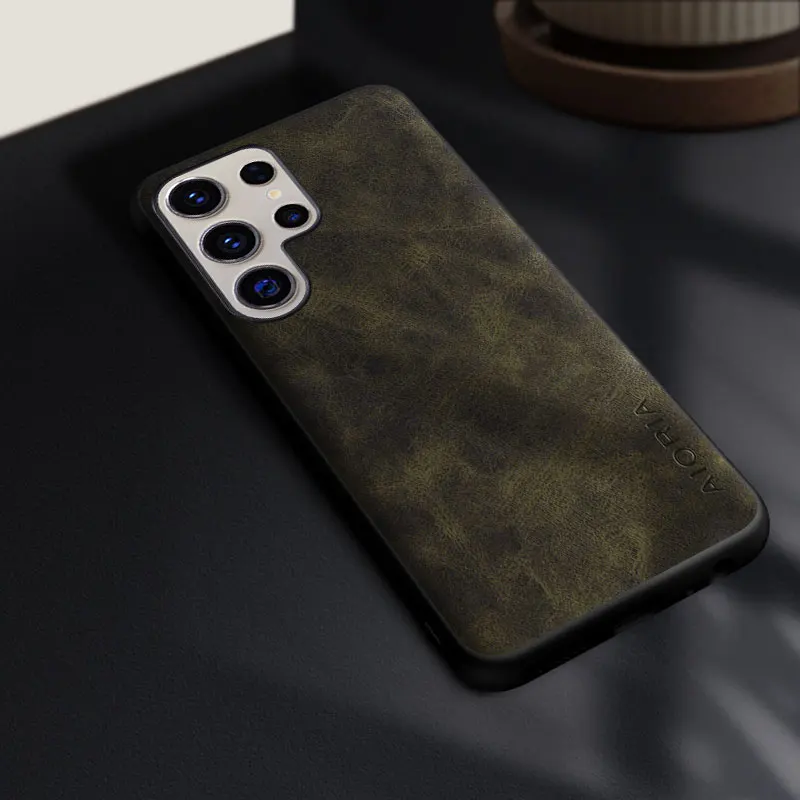 Fashion Case For Samsung Galaxy S25 S24 S23 S22 S21 S20 Ultra Plus Fe coque premium durable cover for s25 edge funda capa