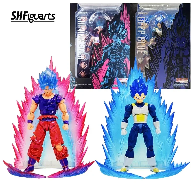 In Stock Demoniacal Fit Dragon Ball SHF The Mightiest Radiance Vegetto Ssj Anime Action Figure PVC Collection Toys Hoilday Gifts