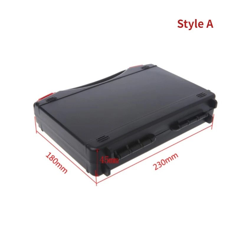 Tool Case Plastic Toolbox Portable Suitcase Parts Box Hardware Accessories Storage Tool Box Set Screw Organizer Box