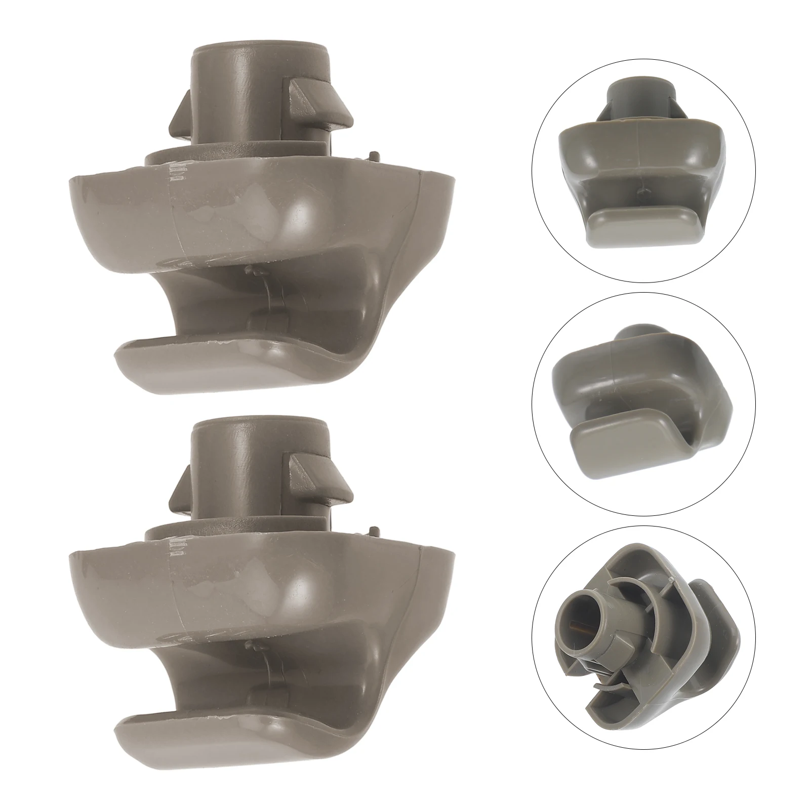 

Sun Visor Hook Clip Car Interior Accessories Durable PP Material Easy Installation Practical Functional Decorations