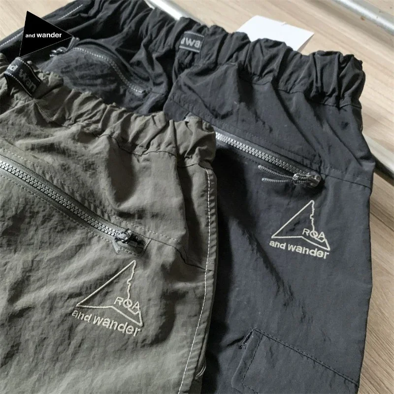 And wander ROA Cargo Pants Men Women Outdoor Hiking Trousers Loose Casual Functional Trekking Bottoms Techwear Streetwear