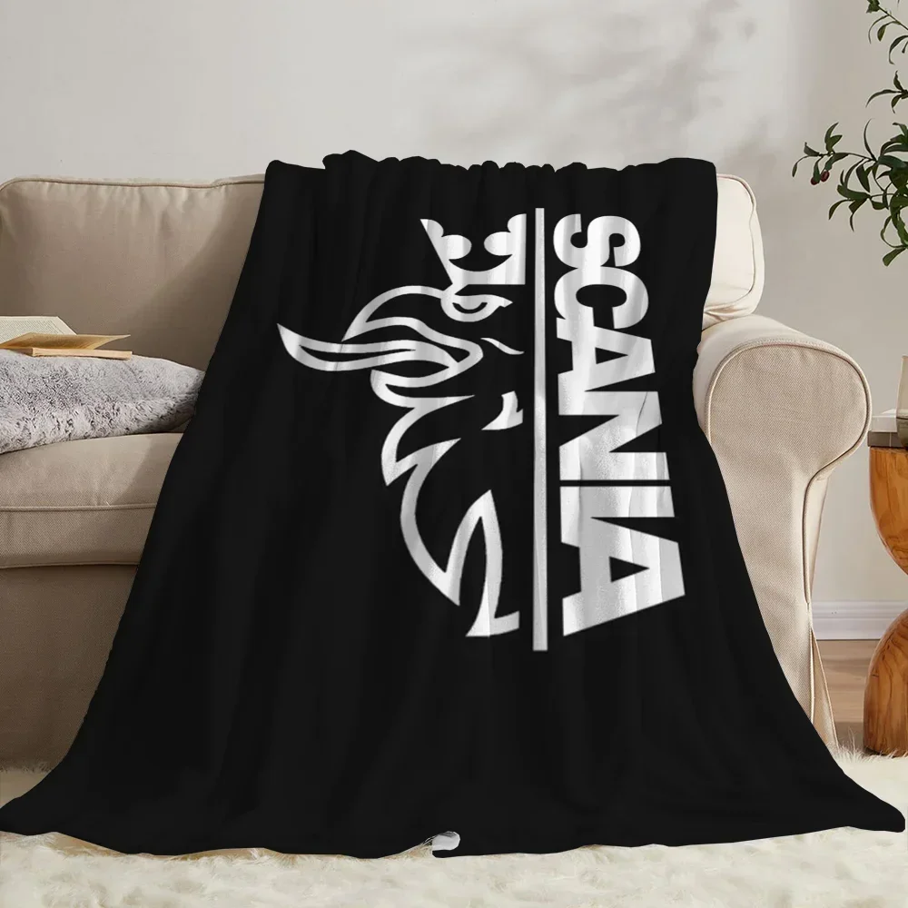 S-SCANIAS Warm Blankets for Cold Soft Blanket Bed Designer Throw Blanket for Sofa Luxury Bedding Blankets & Throws Home Interior