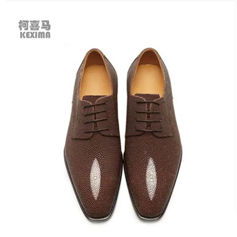 CWV manual men dress shoes  business  formal  Men office banquet shoes