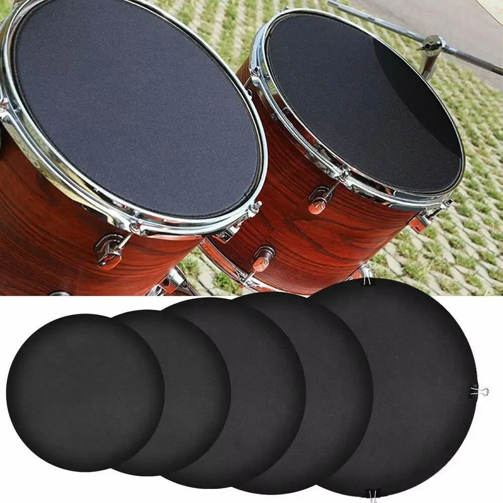 Music Practice Noise Reduction Drum Soundproofing Pad Drumming Practice Pad Jazz Drum Mute Silencer