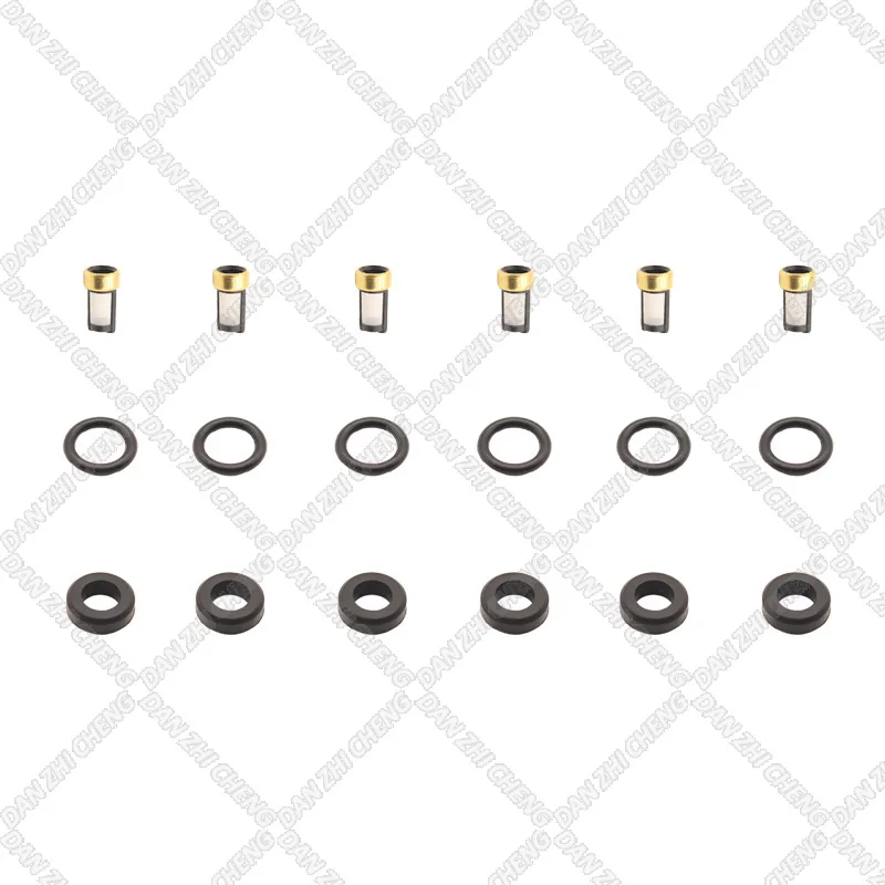 

Free shipping 6sets fuel injector repair kit for Subaru Outback B9 Tribeca 2005-08 OEM#16611 AA700, FJ859 (AY-RB025)