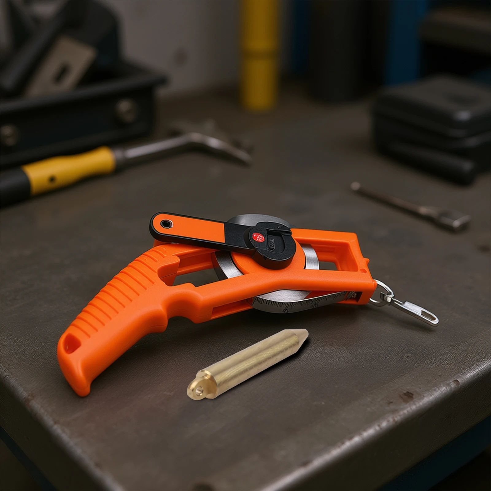 Depth Measuring Tape Marine Fuel Tank Tape Accurate Depth Checks Flexible Crank Handle For Refinery Audits Flexible Crank Handle