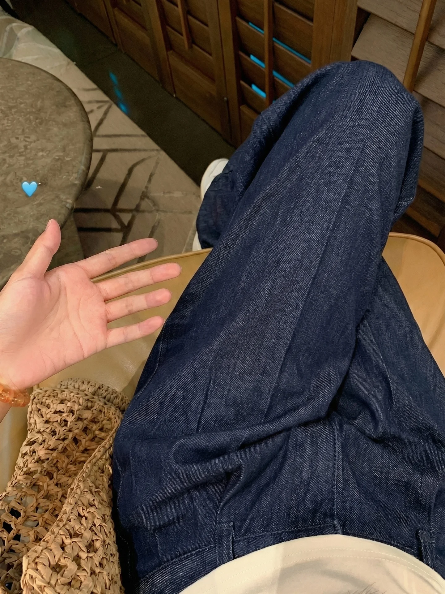 

High Waist Wide Leg Straight Cut Jeans Women's Spring Summer New Loose Fit Trousers Korean Style Commute Fashion Pure Color