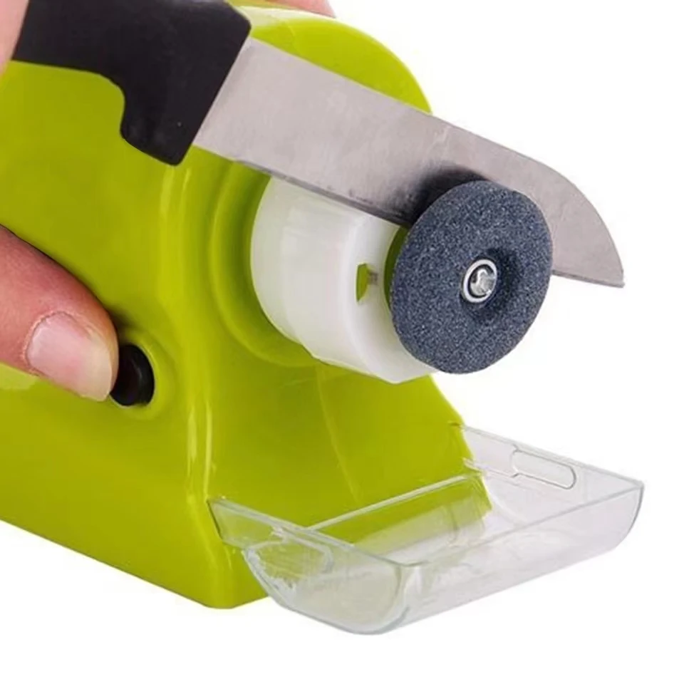 Electric Knife Sharpener Multifunctional Motorized Rotary Whetstone High-Speed Sharpening Professional Rotating Sharpening Stone