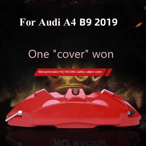 자동차 브레이크 켈리퍼 커버, 아우디 A4, B9, 2019, 2.0, TFSI, 190CV 용, 3D 알루미늄 키트