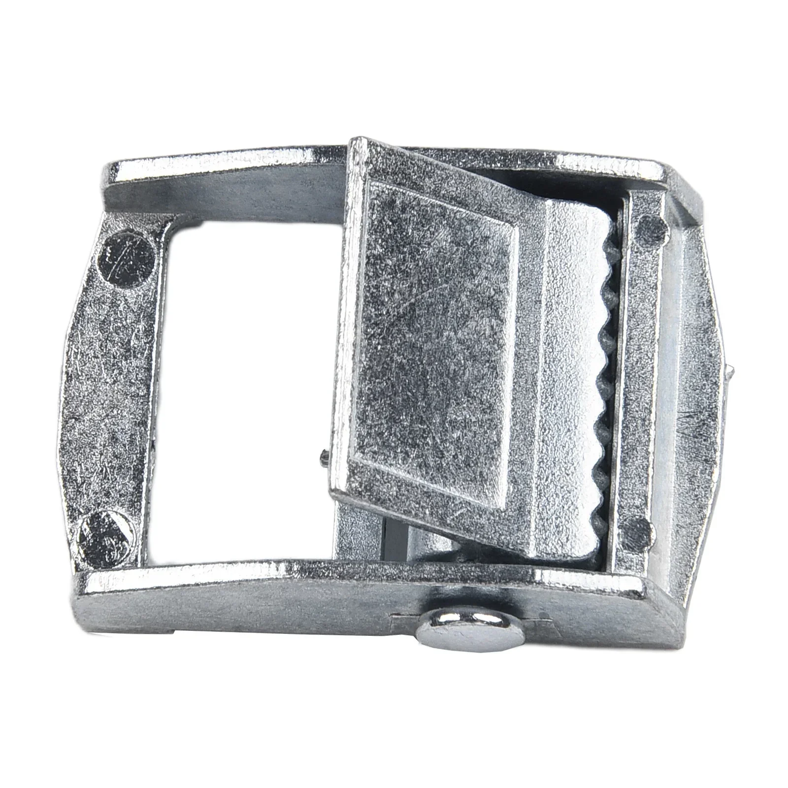Buckle Snap Tightener 2.5CM Wide Brand New For Securing Cargo Heavy Duty J Hook Ratchet Straps Silver Tie Downs