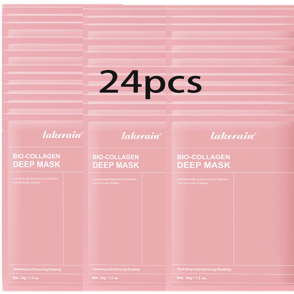 Bio-Collageen Echt Diep Masker Supplement Collageen Hydraterend Overnight Hydrogel Masker Elasticiteit Verbetering Porie Minimaliseren Verstevigend