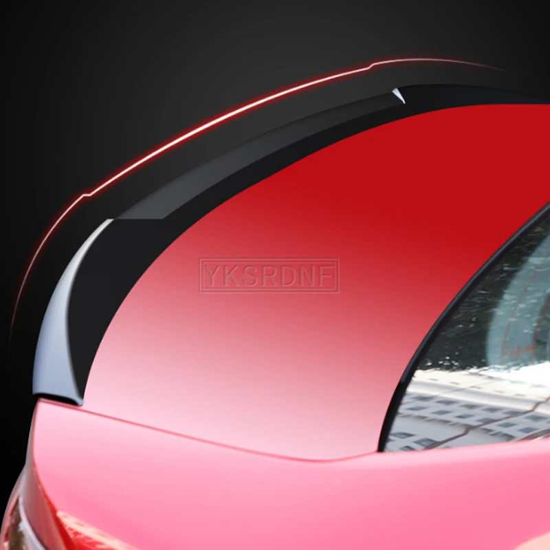 For Mazda 3 Axela Sedan 2014 2015 2016 2017 2018 2019 Trunk Spoiler ABS Material Car Tail Wing Decoration