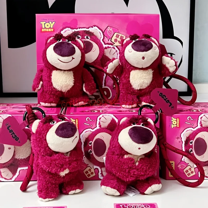 Hot 52toys Disney Lotso Fluffy Feelings Series Blind Box Plush Pendant Doll Cute Anime Figure Room Ornament Collectible Toy Gift view 3
