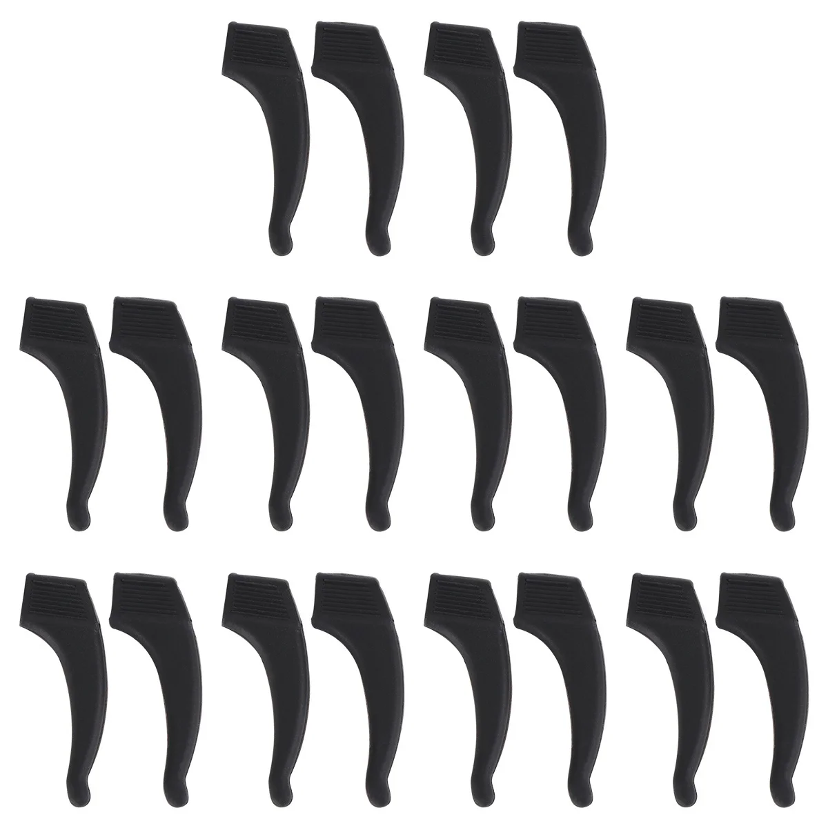 المضادة للانزلاق الأذن السنانير سيليكون كم للنظارات غطاء غير قابل للانزلاق أجزاء النظارات صالح لتشغيل ركوب تسلق تصفح #1