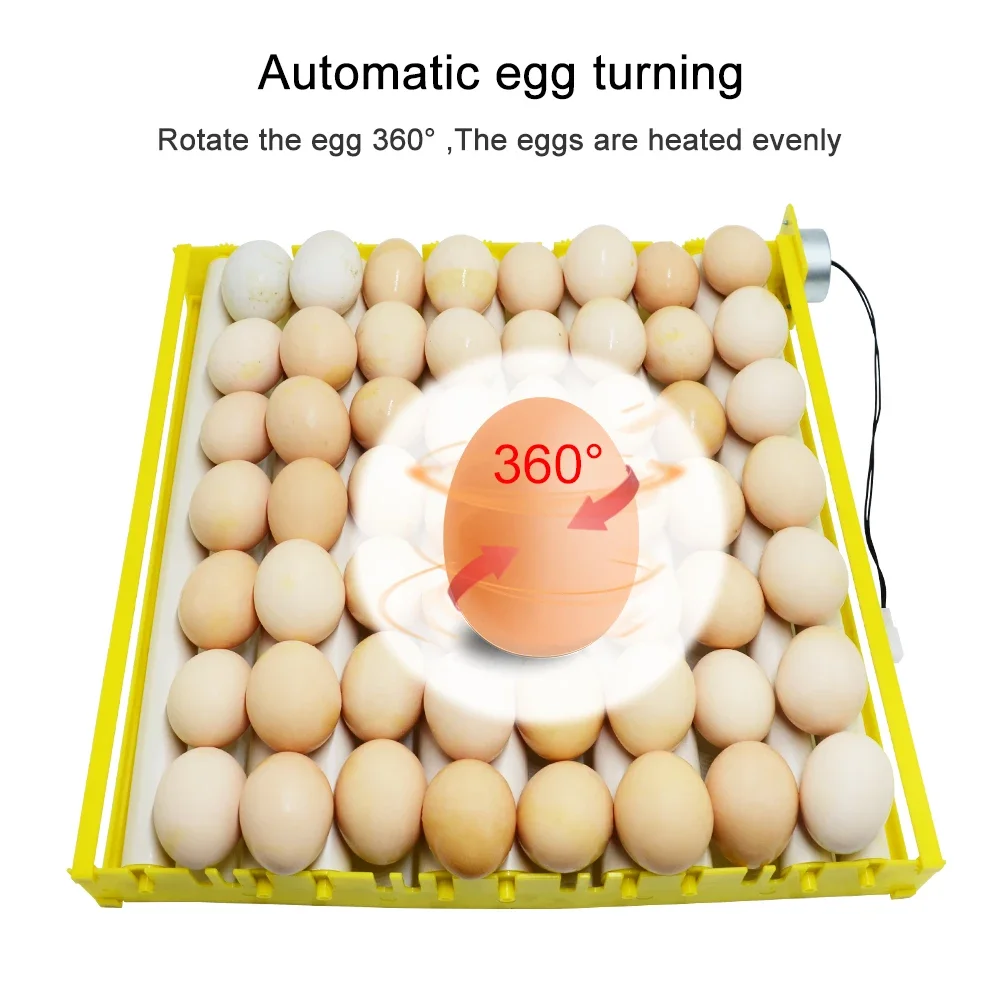 360° Automatic Rotary Egg Turner Roller Tray Eggs Incubator Accessories Roller Pattern Egg Turner Tray Incubation Accessory