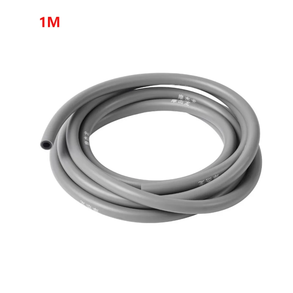 1Pair New 1/2/5M Motorcycle Antifreeze Oil Pipe NBR 5mm ID 8mm OD Black Fuel Line Hose Engine Pipe Motorcycle Accessories